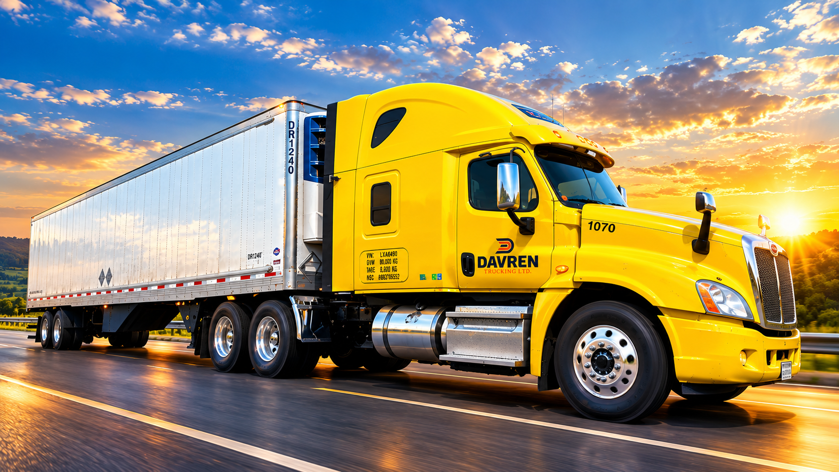 Davren Trucking Transportation Fleet